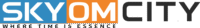 skyom city logo celurean tangerine scaled